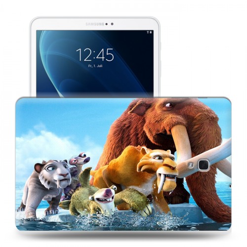 Дизайнерский силиконовый чехол для Samsung Galaxy Tab A 10.5 Ледниковый период