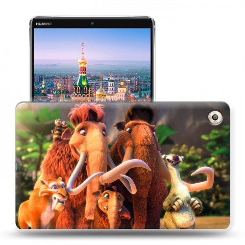 Дизайнерский пластиковый чехол для Huawei MediaPad M5 8.4 Ледниковый период