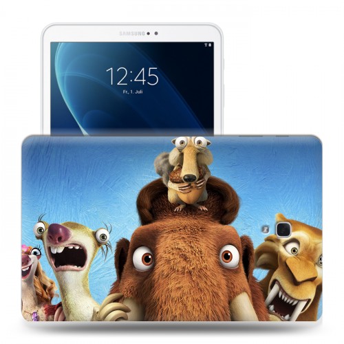 Дизайнерский силиконовый чехол для Samsung Galaxy Tab A 10.5 Ледниковый период