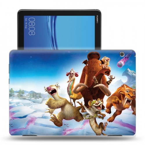 Дизайнерский силиконовый чехол для Huawei MediaPad T5 Ледниковый период