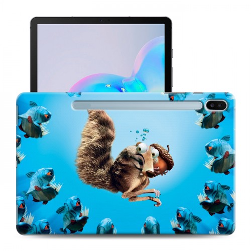 Дизайнерский силиконовый чехол для Samsung Galaxy Tab S6 Ледниковый период