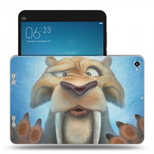 Дизайнерский силиконовый чехол для Xiaomi Mi Pad 2 Ледниковый период