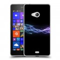 Дизайнерский пластиковый чехол для Microsoft Lumia 540 Абстракции Дым