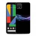 Дизайнерский пластиковый чехол для Google Pixel 4 Абстракции Дым