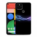 Дизайнерский пластиковый чехол для Google Pixel 5 Абстракции Дым