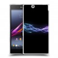 Дизайнерский пластиковый чехол для Sony Xperia Z Ultra  Абстракции Дым