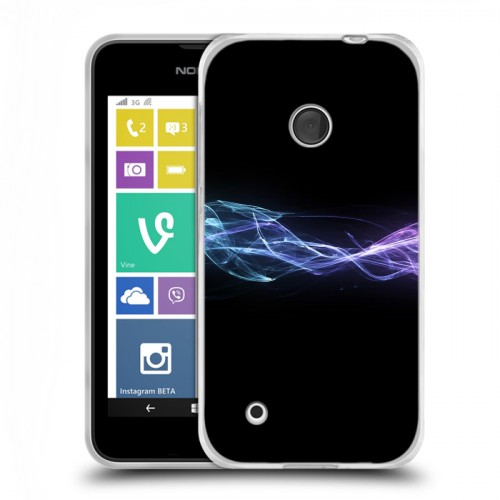 Дизайнерский пластиковый чехол для Nokia Lumia 530 Абстракции Дым