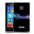 Дизайнерский пластиковый чехол для Microsoft Lumia 435 Абстракции Дым