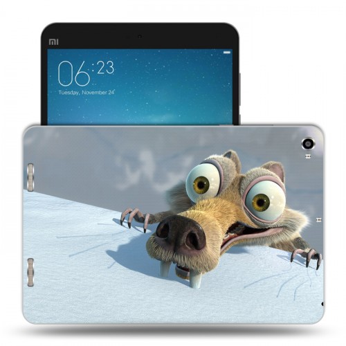 Дизайнерский силиконовый чехол для Xiaomi Mi Pad 2 Ледниковый период