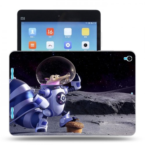 Дизайнерский силиконовый чехол для Xiaomi MiPad Ледниковый период