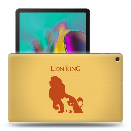 Дизайнерский силиконовый чехол для Samsung Galaxy Tab A 10.1 (2019) Король Лев
