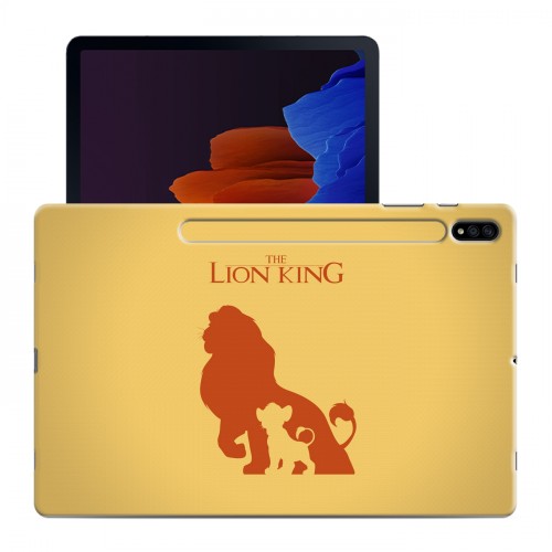 Дизайнерский силиконовый чехол для Samsung Galaxy Tab S7 Plus Король Лев