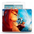 Дизайнерский пластиковый чехол для Ipad 2/3/4 Король Лев