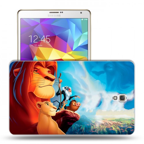 Дизайнерский силиконовый чехол для Samsung Galaxy Tab S 8.4 Король Лев