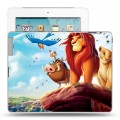 Дизайнерский пластиковый чехол для Ipad 2/3/4 Король Лев