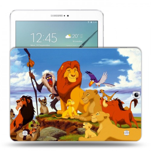 Дизайнерский силиконовый чехол для Samsung Galaxy Tab S2 9.7 Король Лев