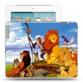 Дизайнерский пластиковый чехол для Ipad 2/3/4 Король Лев