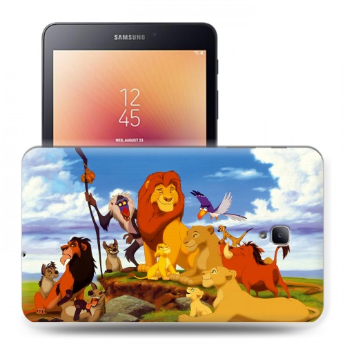 Дизайнерский силиконовый чехол для Samsung Galaxy Tab A 8.0 (2017) Король Лев