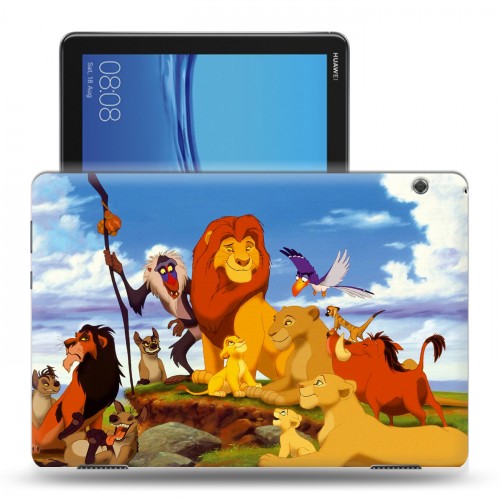 Дизайнерский силиконовый чехол для Huawei MediaPad T5 Король Лев