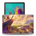 Дизайнерский силиконовый чехол для Samsung Galaxy Tab A 10.1 (2019) Король Лев