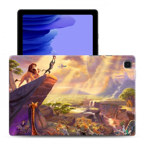 Дизайнерский силиконовый чехол для Samsung Galaxy Tab A7 10.4 (2020) Король Лев