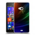 Дизайнерский пластиковый чехол для Microsoft Lumia 540 Абстракции Дым