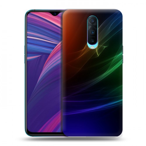 Дизайнерский пластиковый чехол для OPPO RX17 Pro Абстракции Дым