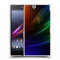 Дизайнерский пластиковый чехол для Sony Xperia Z Ultra  Абстракции Дым