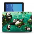 Дизайнерский пластиковый чехол для Huawei MediaPad T5 Кунг-фу панда