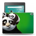 Дизайнерский пластиковый чехол для Google Nexus 9 Кунг-фу панда