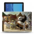 Дизайнерский силиконовый чехол для Huawei MediaPad T5 Кунг-фу панда