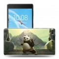 Дизайнерский силиконовый чехол для Lenovo Tab 4 7 Essential Кунг-фу панда