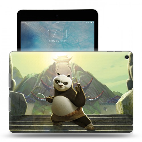 Дизайнерский силиконовый чехол для Ipad Mini (2019) Кунг-фу панда