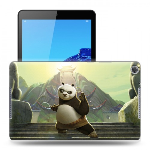 Дизайнерский силиконовый чехол для Huawei MediaPad M5 lite 8 Кунг-фу панда