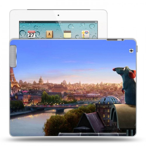 Дизайнерский пластиковый чехол для Ipad 2/3/4 Рататуй