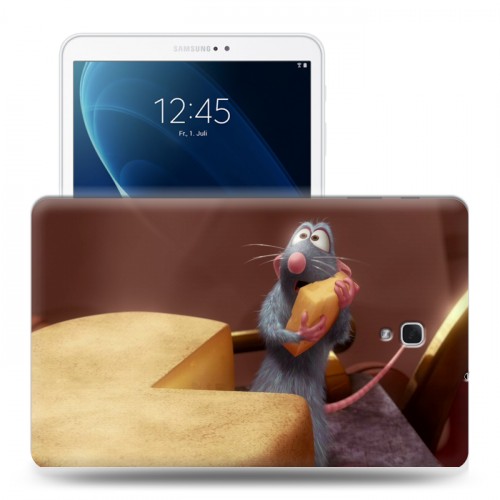 Дизайнерский силиконовый чехол для Samsung Galaxy Tab A 10.5 Рататуй