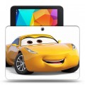 Дизайнерский силиконовый чехол для Samsung Galaxy Tab 4 10.1 Тачки