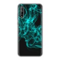 Дизайнерский силиконовый чехол для Huawei Y8p Абстракции Дым