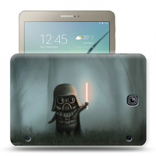 Дизайнерский силиконовый чехол для Samsung Galaxy Tab S2 8.0 Ежик в тумане