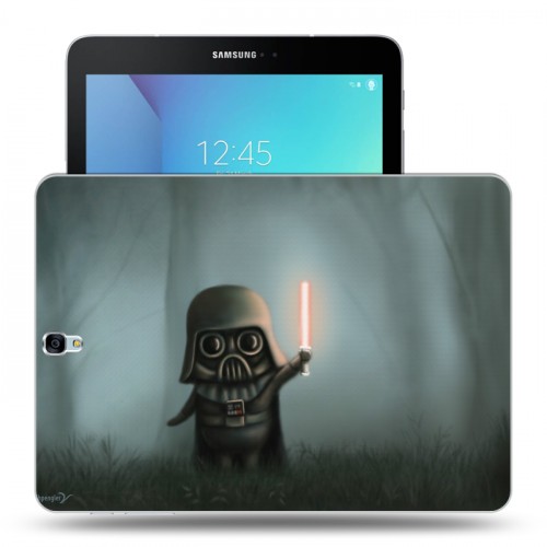 Дизайнерский силиконовый чехол для Samsung Galaxy Tab S3 Ежик в тумане