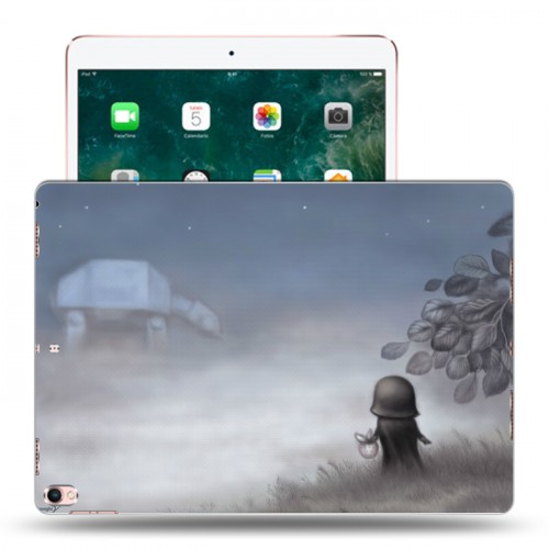 Дизайнерский силиконовый чехол для Ipad Pro 10.5 Ежик в тумане