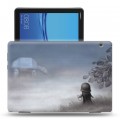 Дизайнерский силиконовый чехол для Huawei MediaPad T5 Ежик в тумане
