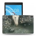 Дизайнерский силиконовый чехол для Lenovo Tab 4 8 Plus Ежик в тумане