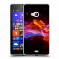 Дизайнерский пластиковый чехол для Microsoft Lumia 540 Абстракции Дым