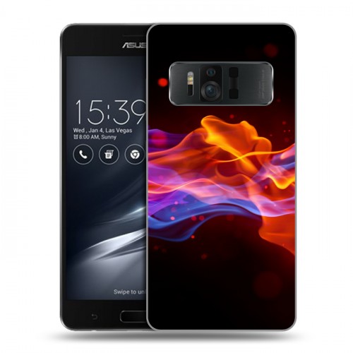 Дизайнерский силиконовый чехол для ASUS ZenFone AR Абстракции Дым