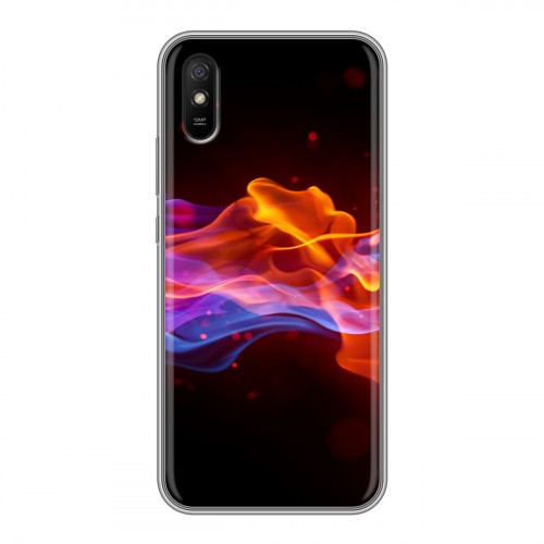 Дизайнерский силиконовый чехол для Xiaomi RedMi 9A Абстракции Дым