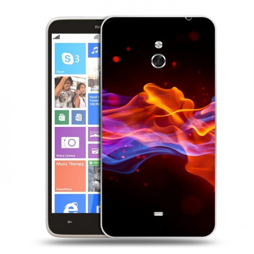 Дизайнерский пластиковый чехол для Nokia Lumia 1320 Абстракции Дым