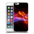 Дизайнерский силиконовый чехол для Iphone 6 Plus/6s Plus Абстракции Дым