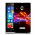 Дизайнерский пластиковый чехол для Microsoft Lumia 435 Абстракции Дым