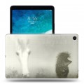 Дизайнерский силиконовый чехол для Xiaomi Mi Pad 4 Plus Ежик в тумане